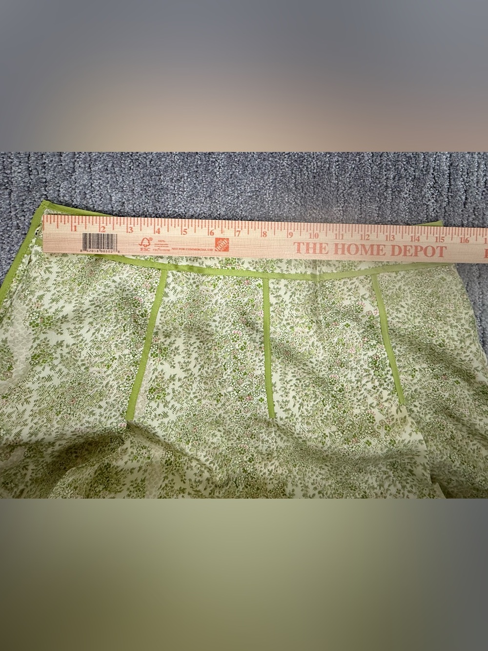 Ann Taylor 100% Silk Floral Midi Skirt – Size 10 - Picture 8 of 9